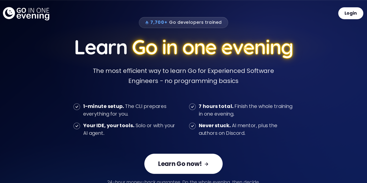 Go In One Evening screenshot 1